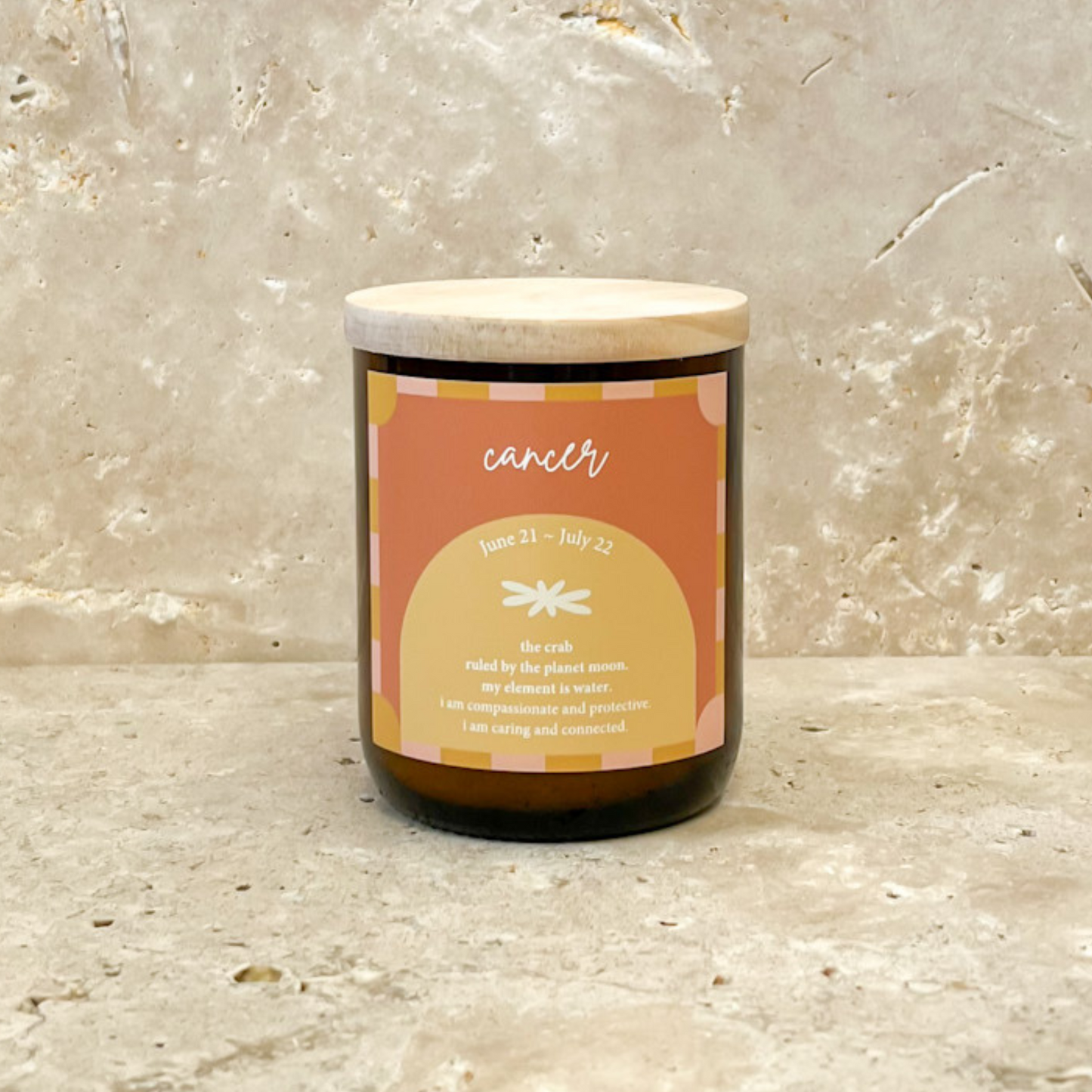 Zodiac Colour Candle - Cancer