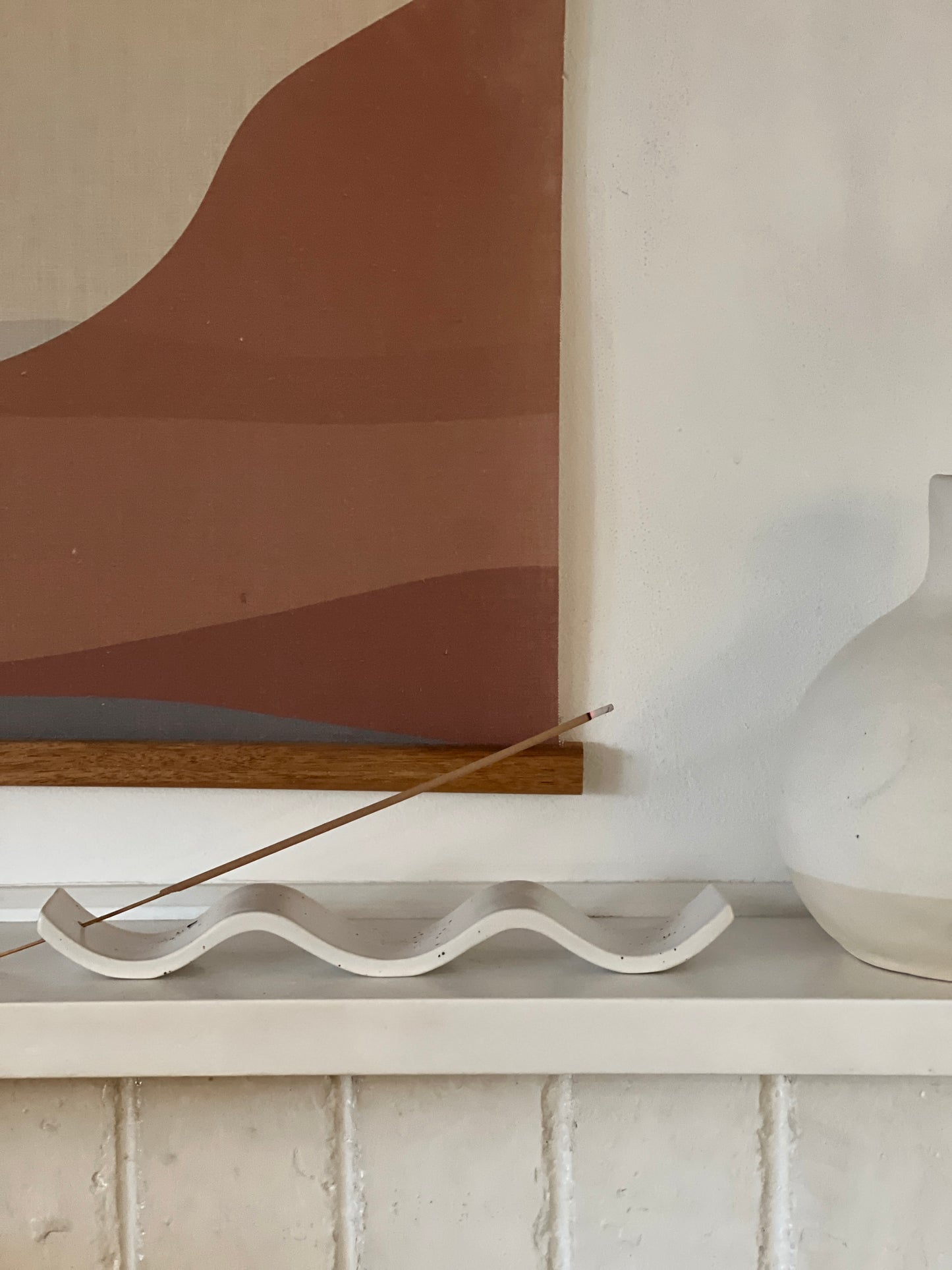 ALMOST GONE! Waves Incense Holder
