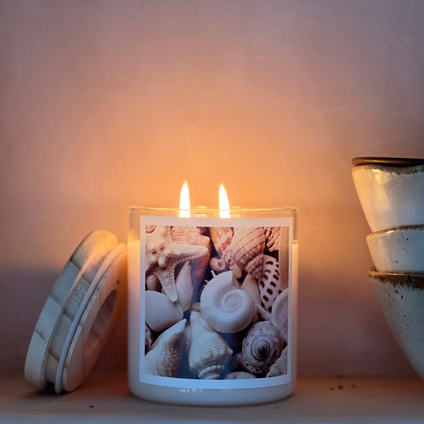 Shell Creatures Soul Candle