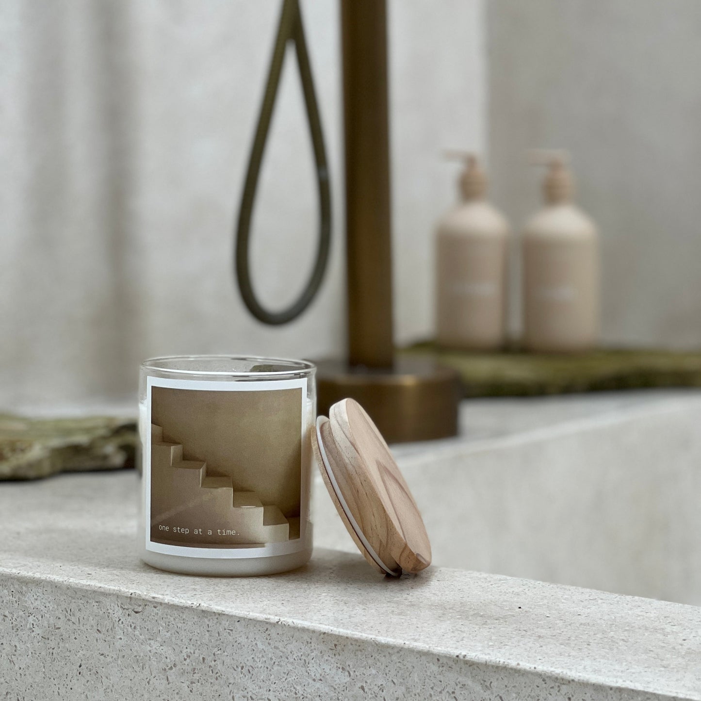 One Step at a Time Soul Candle