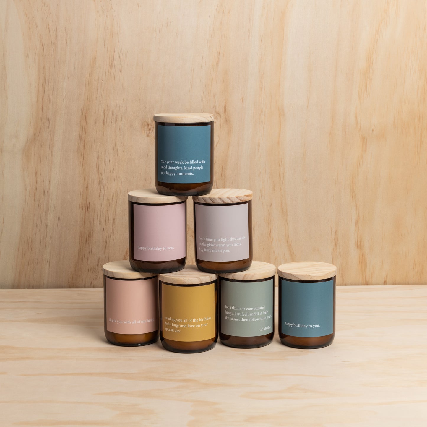Heartfelt Quote Candle - Self Love