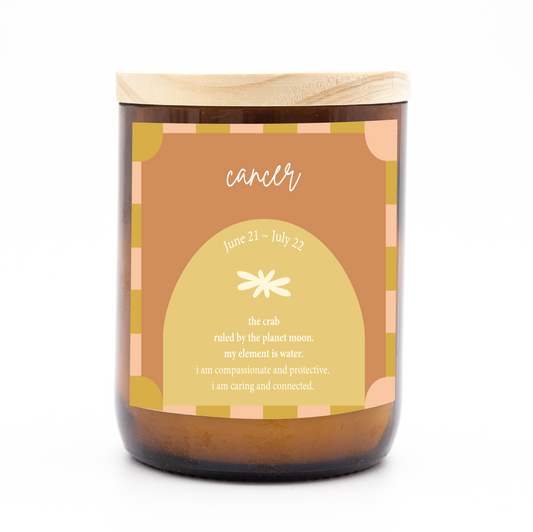 Zodiac Colour Candle - Cancer