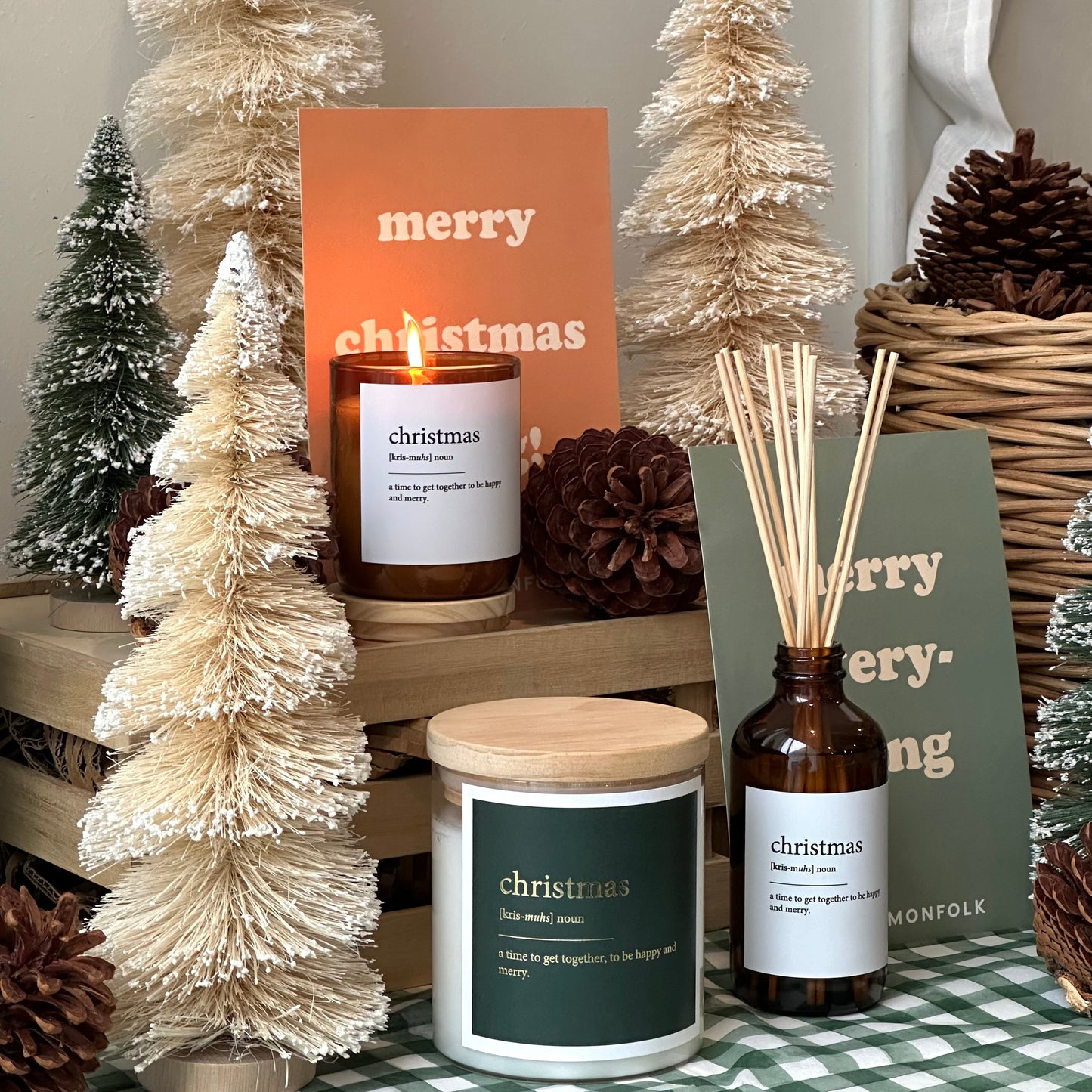 Christmas ~ GOLDIE Dictionary Soul Candle