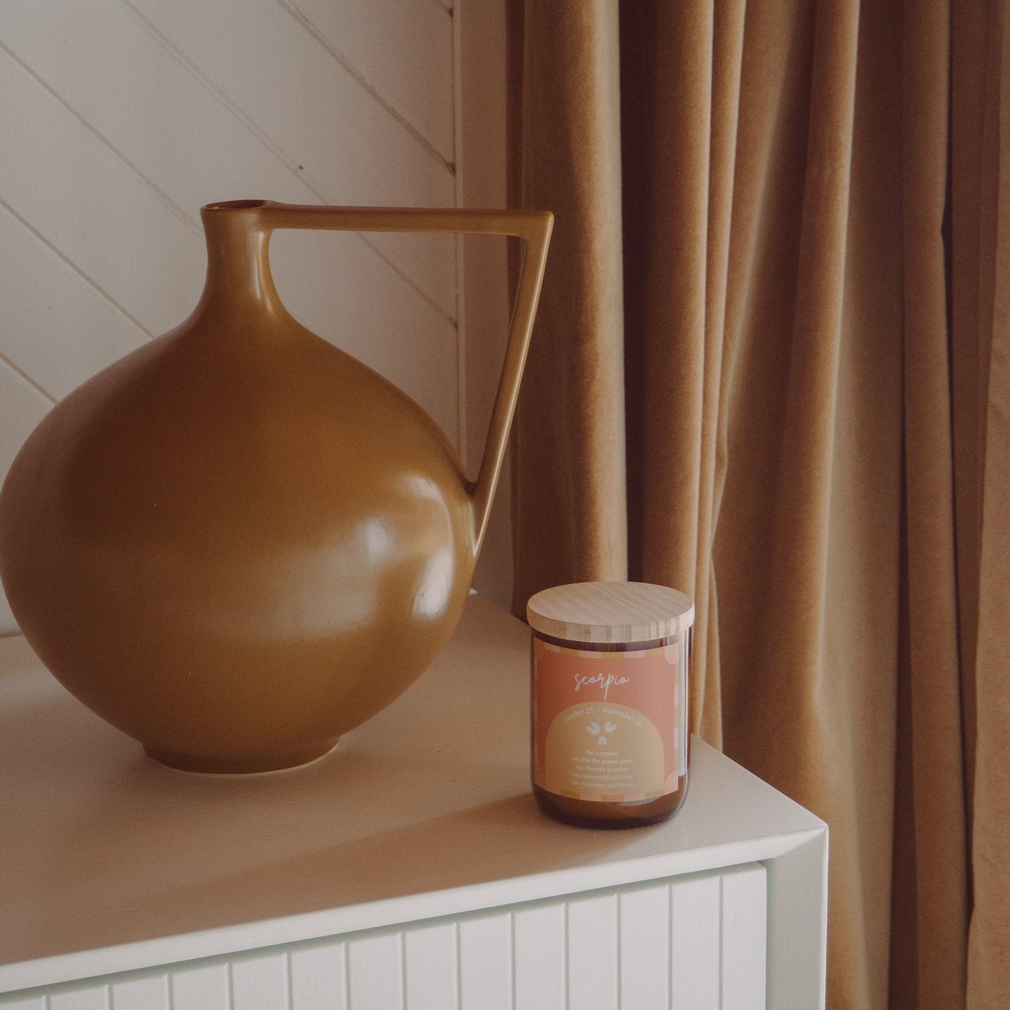 Zodiac Colour Candle - Scorpio