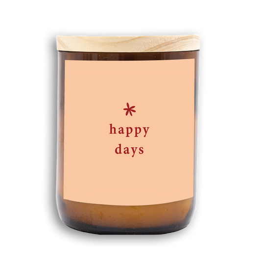 Happy Days Candle