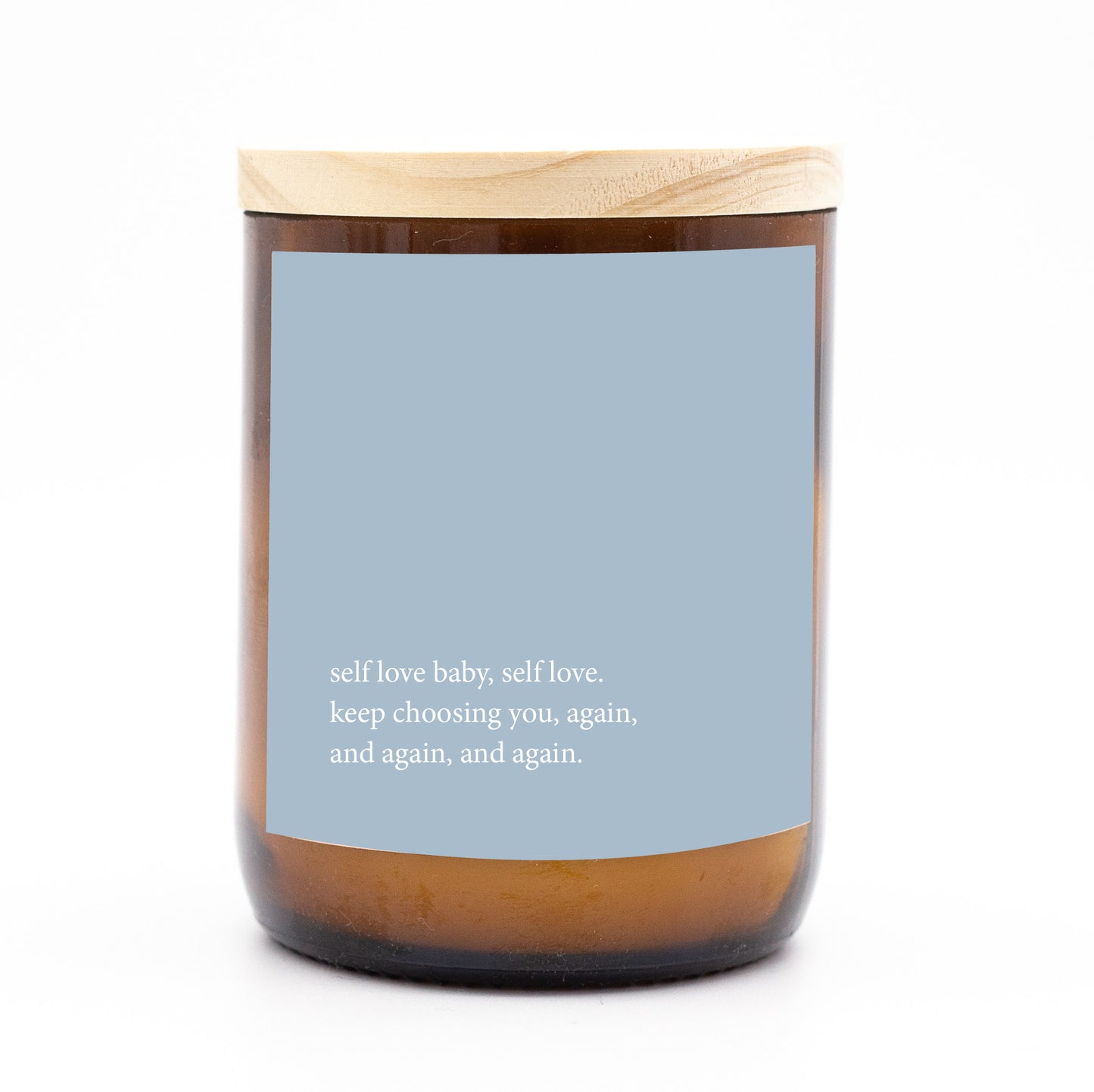 Heartfelt Quote Candle - Self Love