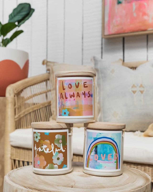 Grateful Soul Candle Featuring Kate Eliza