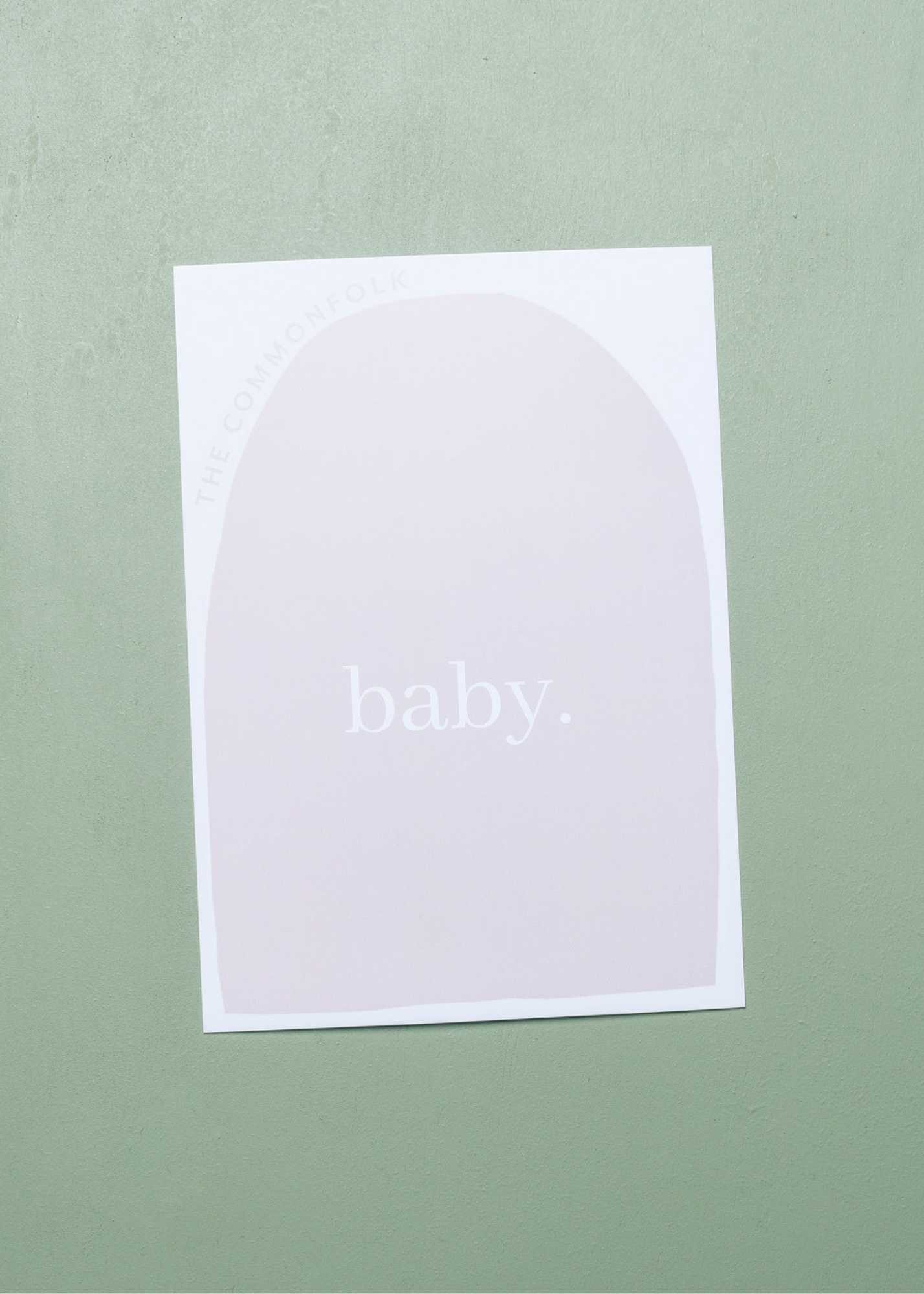 Commonfolk Personalised Card