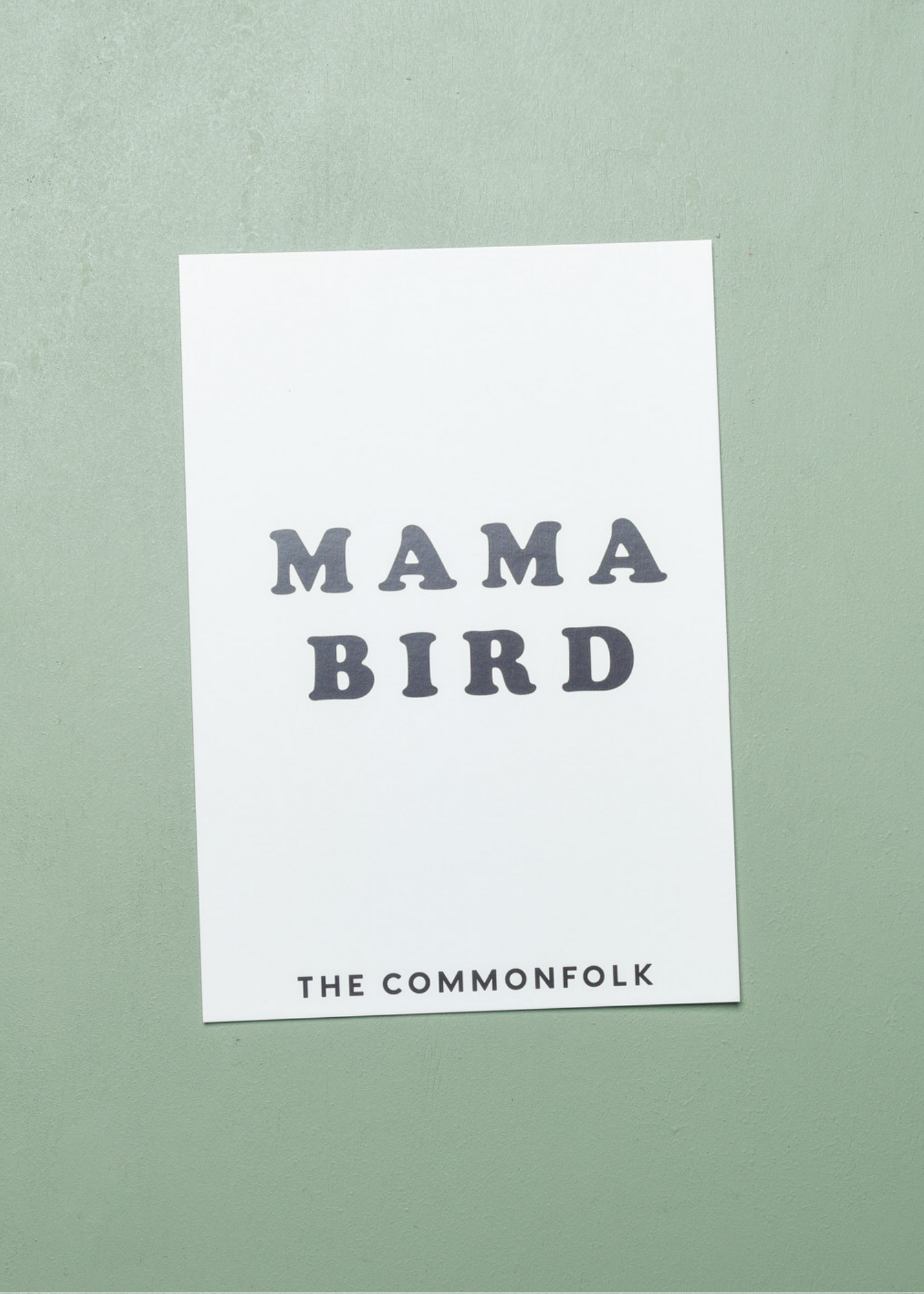 Commonfolk Personalised Card