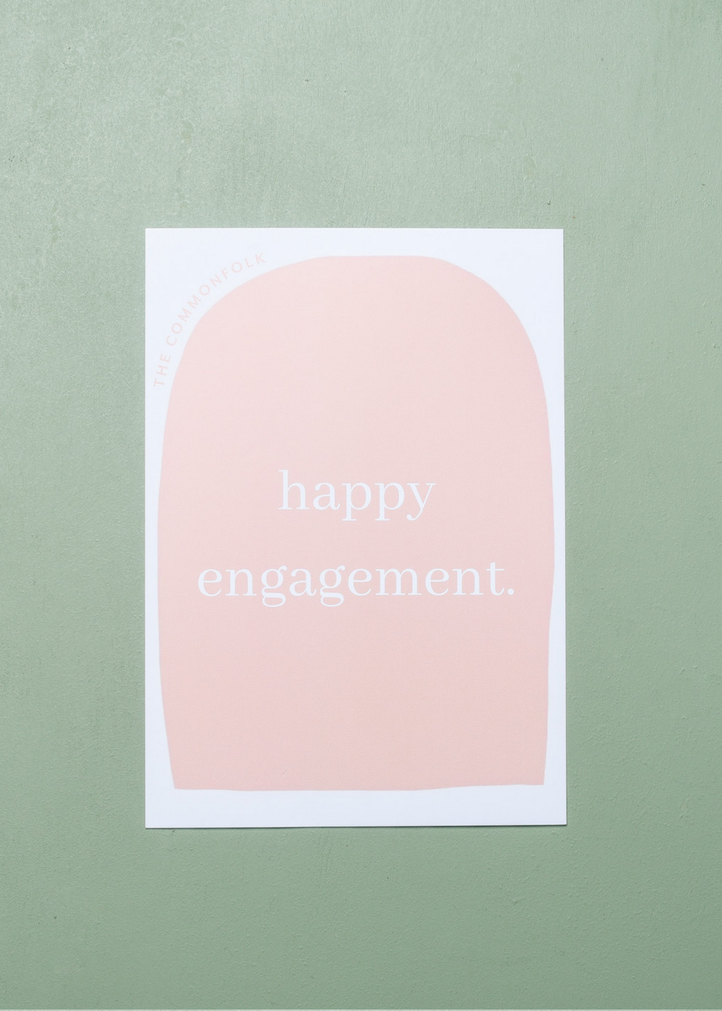Commonfolk Personalised Card