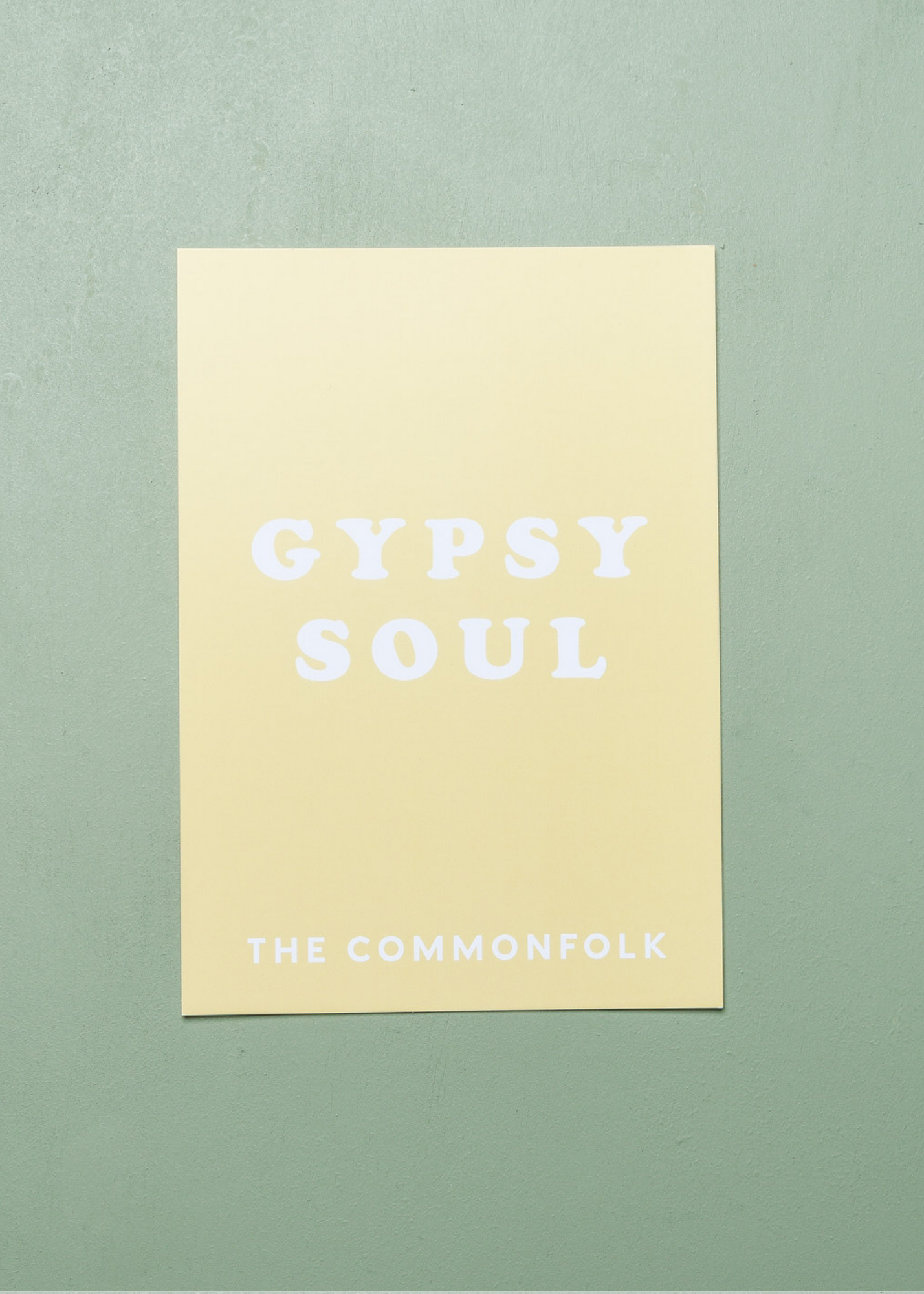 Commonfolk Personalised Card