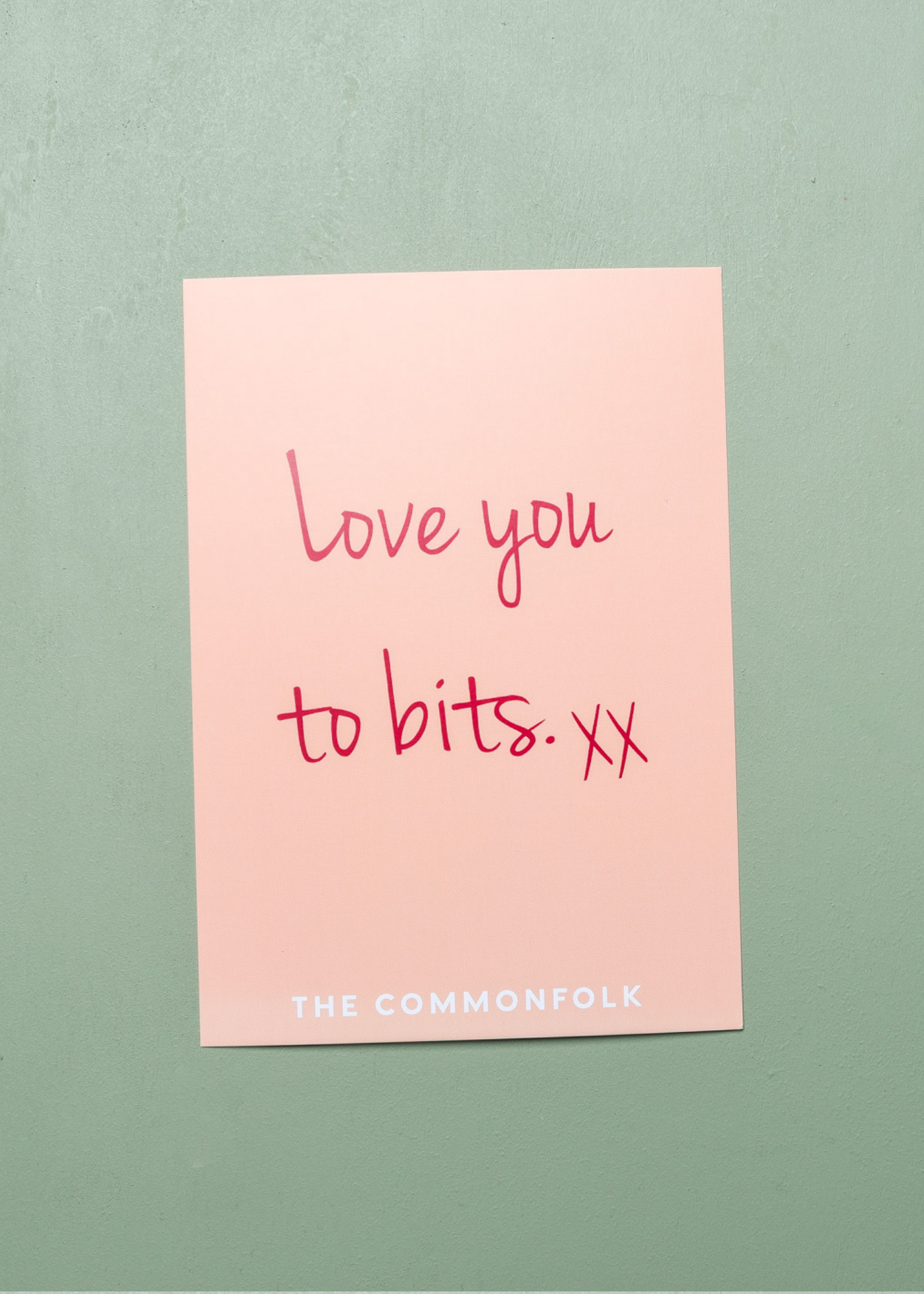 Commonfolk Personalised Card