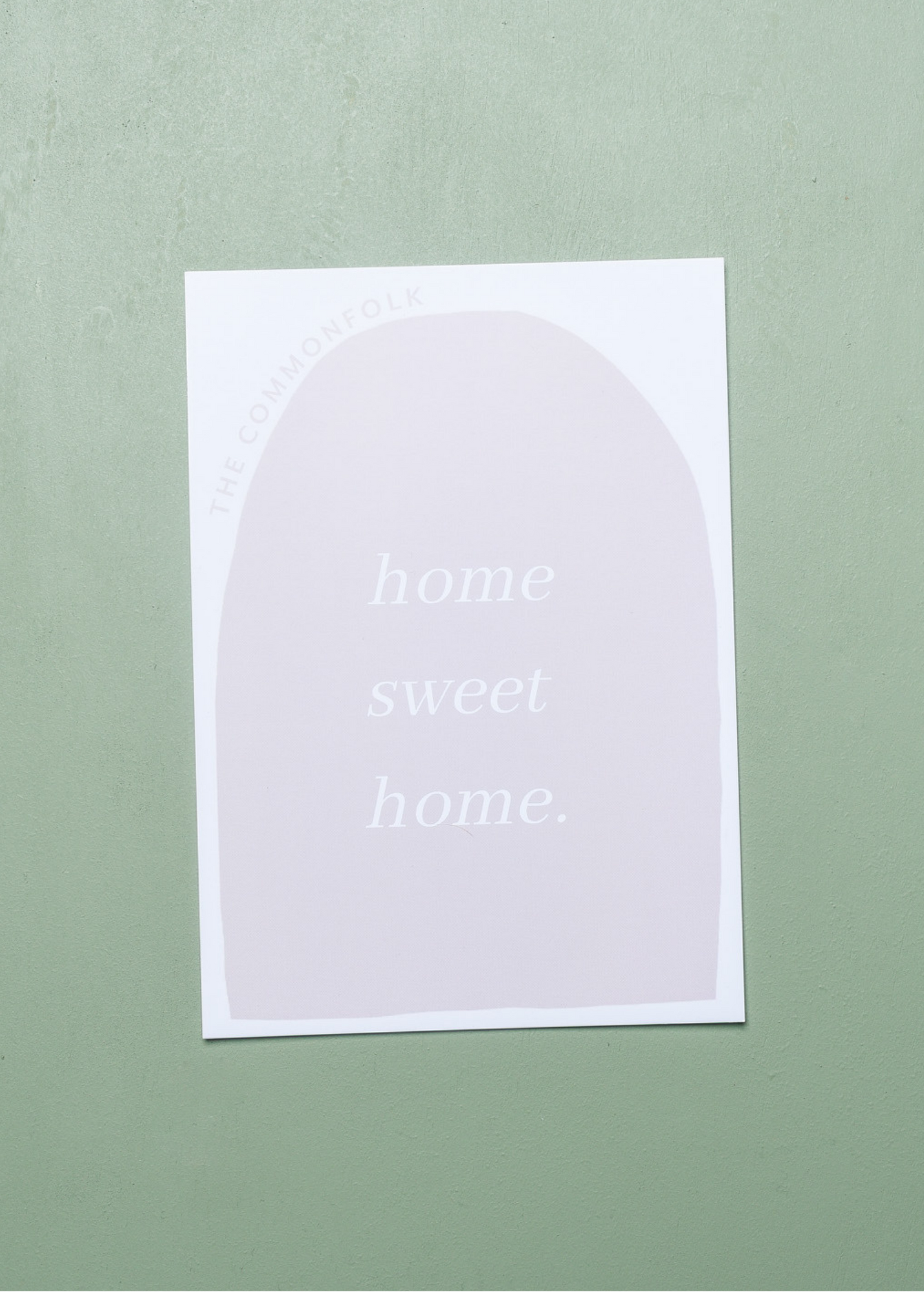 Commonfolk Personalised Card