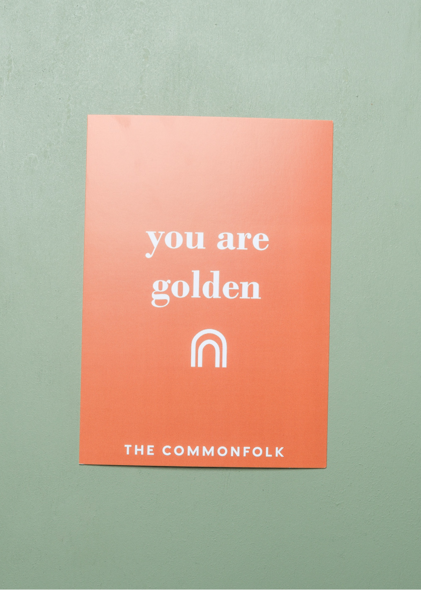 Commonfolk Personalised Card