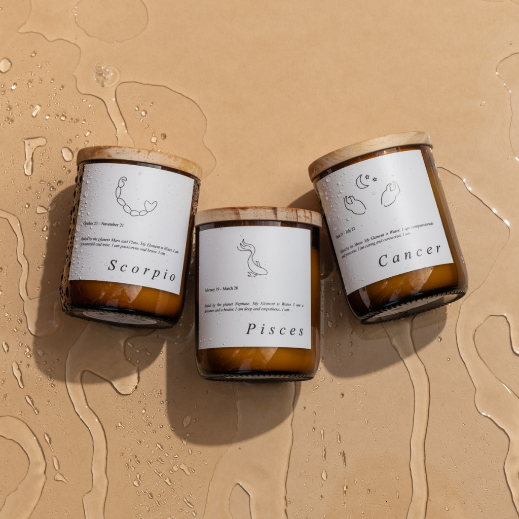 Zodiac Mid Candle - Virgo