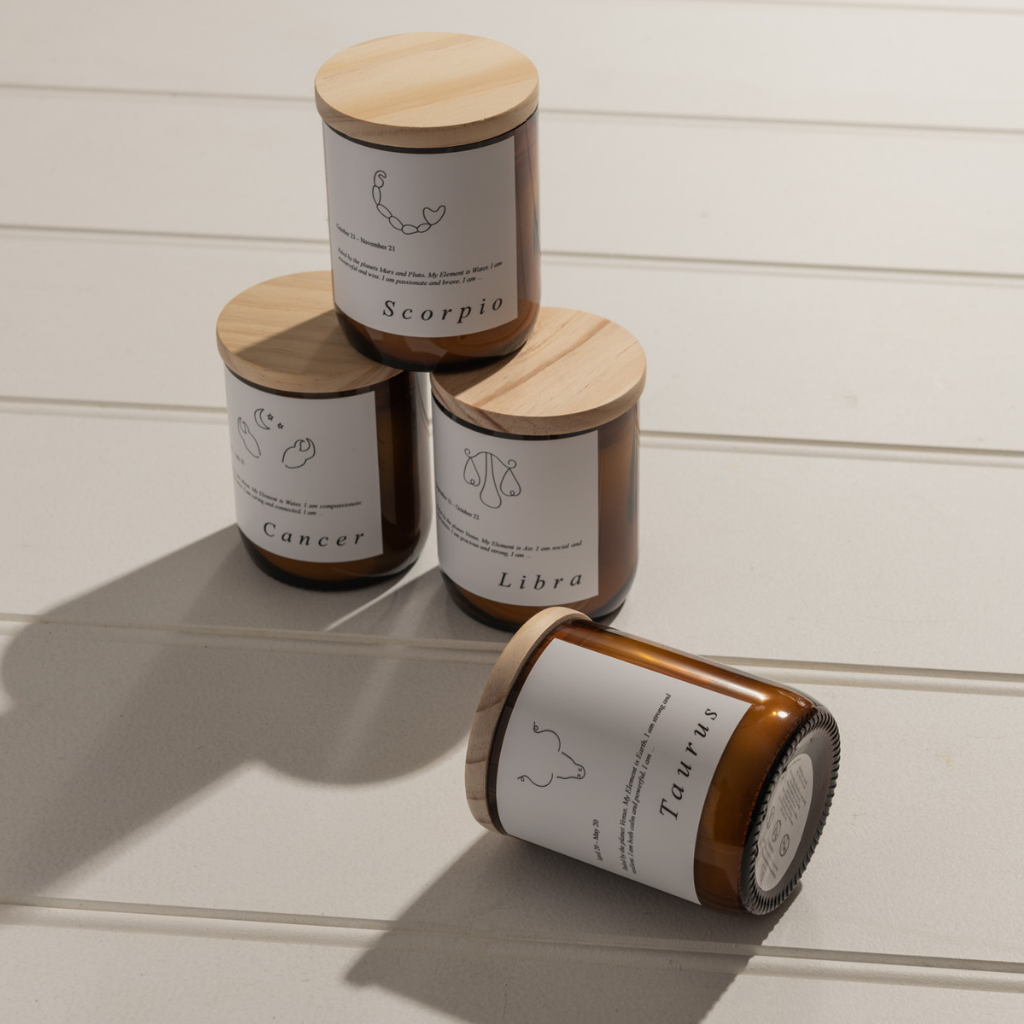 Zodiac Mid Candle - Capricorn