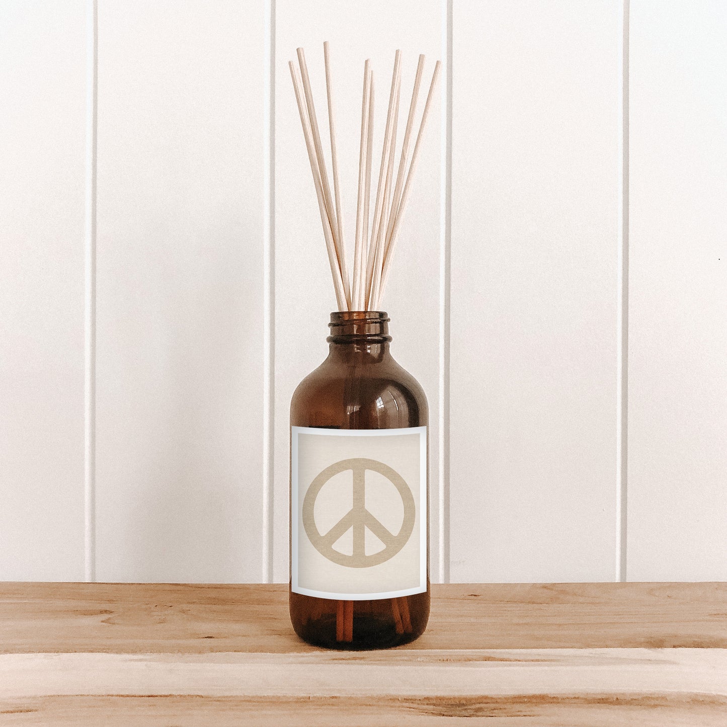 Peace Sign / Oatmeal Room Diffuser