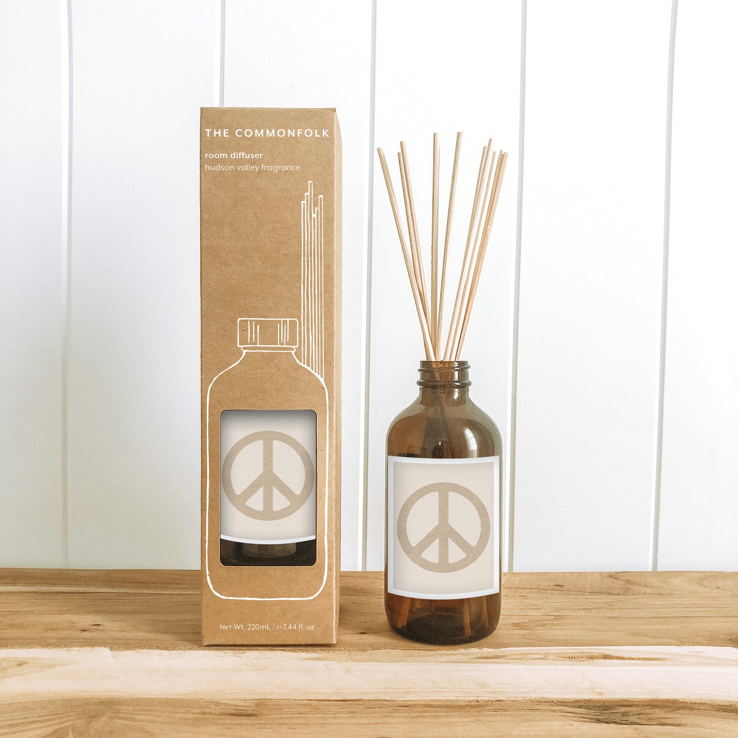 Peace Sign / Oatmeal Room Diffuser