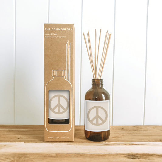 Peace Sign / Oatmeal Room Diffuser
