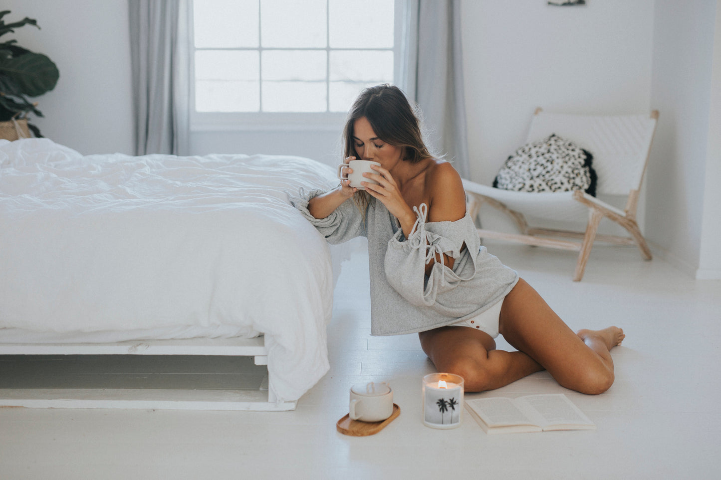 Twin Palms Soul Candle