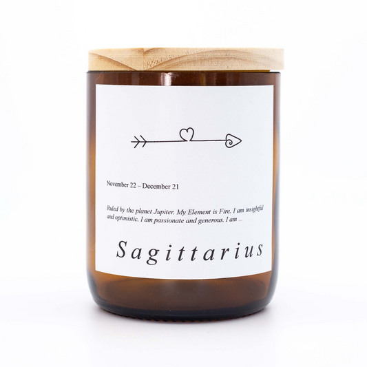 Zodiac Mid Candle - Sagittarius