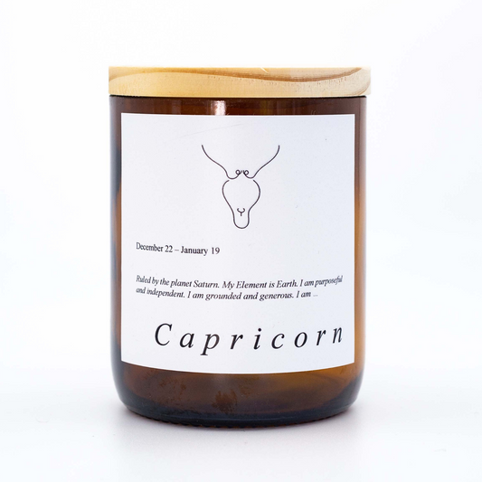 Zodiac Mid Candle - Capricorn