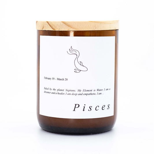 Zodiac Mid Candle - Pisces