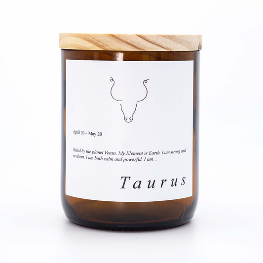 Zodiac Mid Candle - Taurus