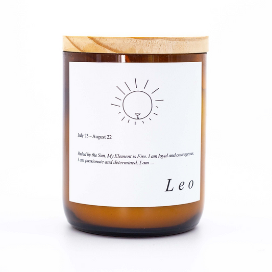 Zodiac Mid Candle - Leo