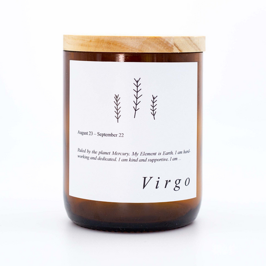 Zodiac Mid Candle - Virgo