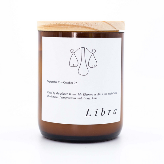 Zodiac Mid Candle - Libra