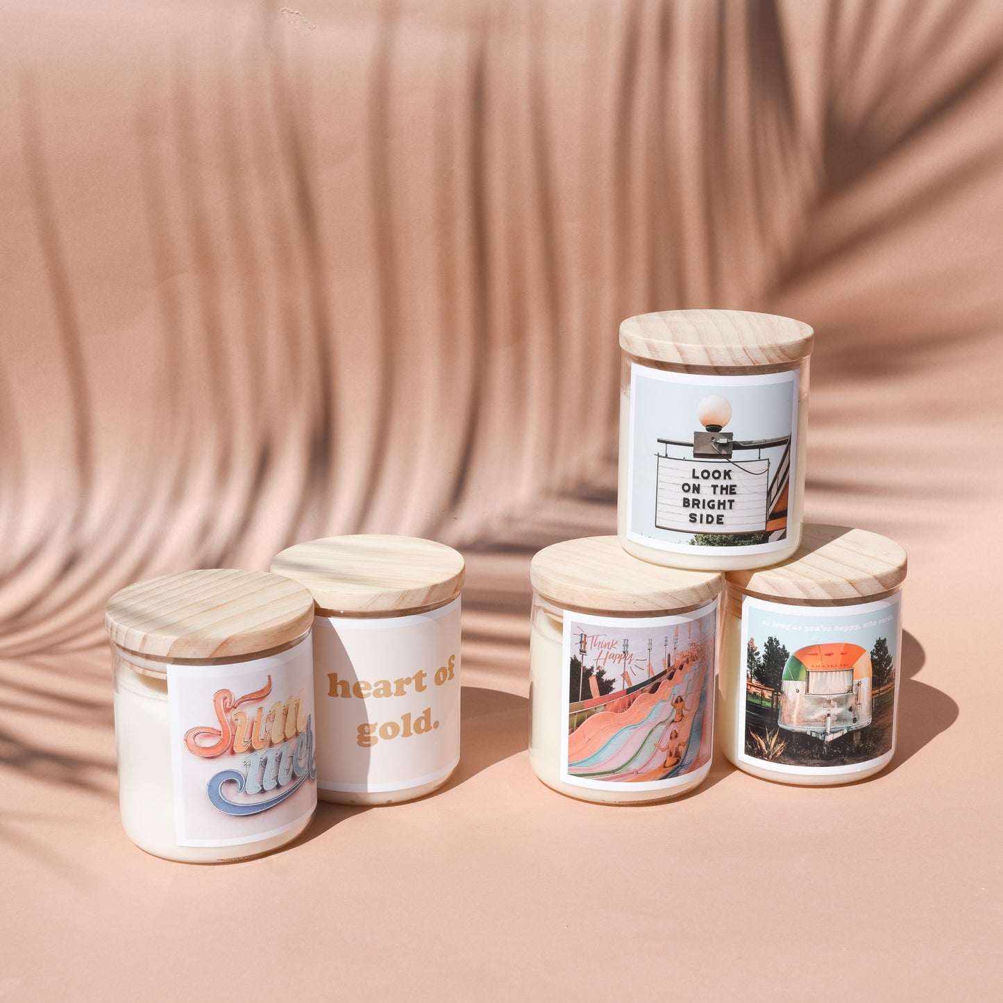 Slide / Think Happy Soul Candle