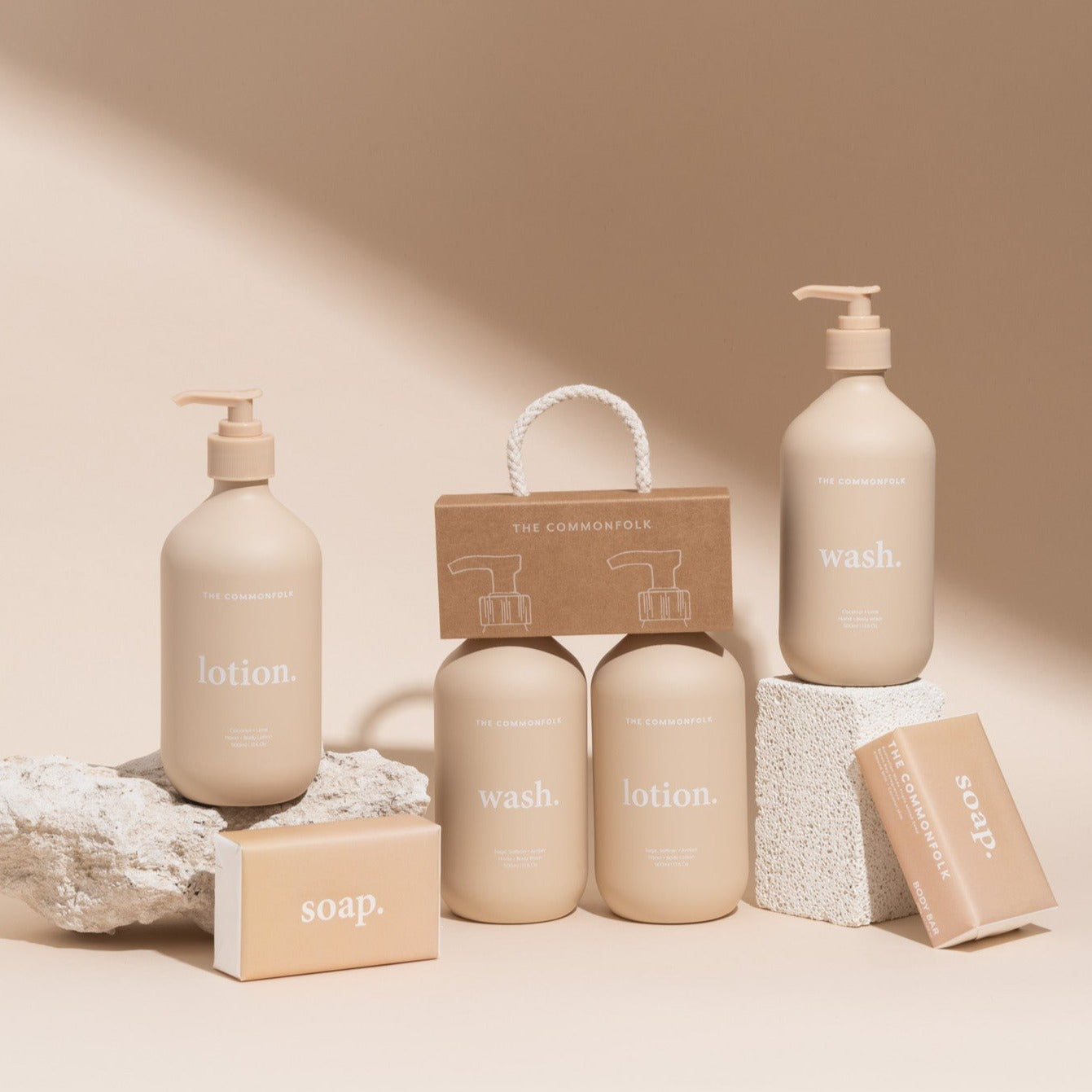 Keep It Simple Wash+Lotion Kit - Nude