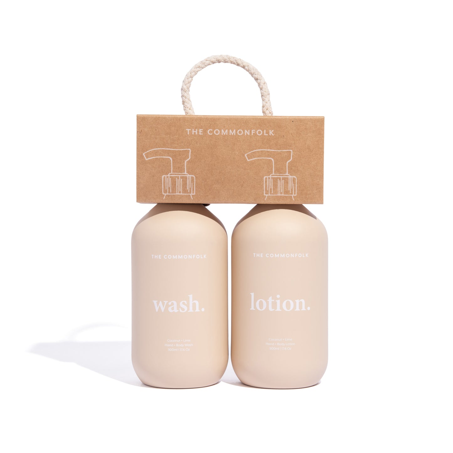 Keep It Simple Wash+Lotion Kit - Nude