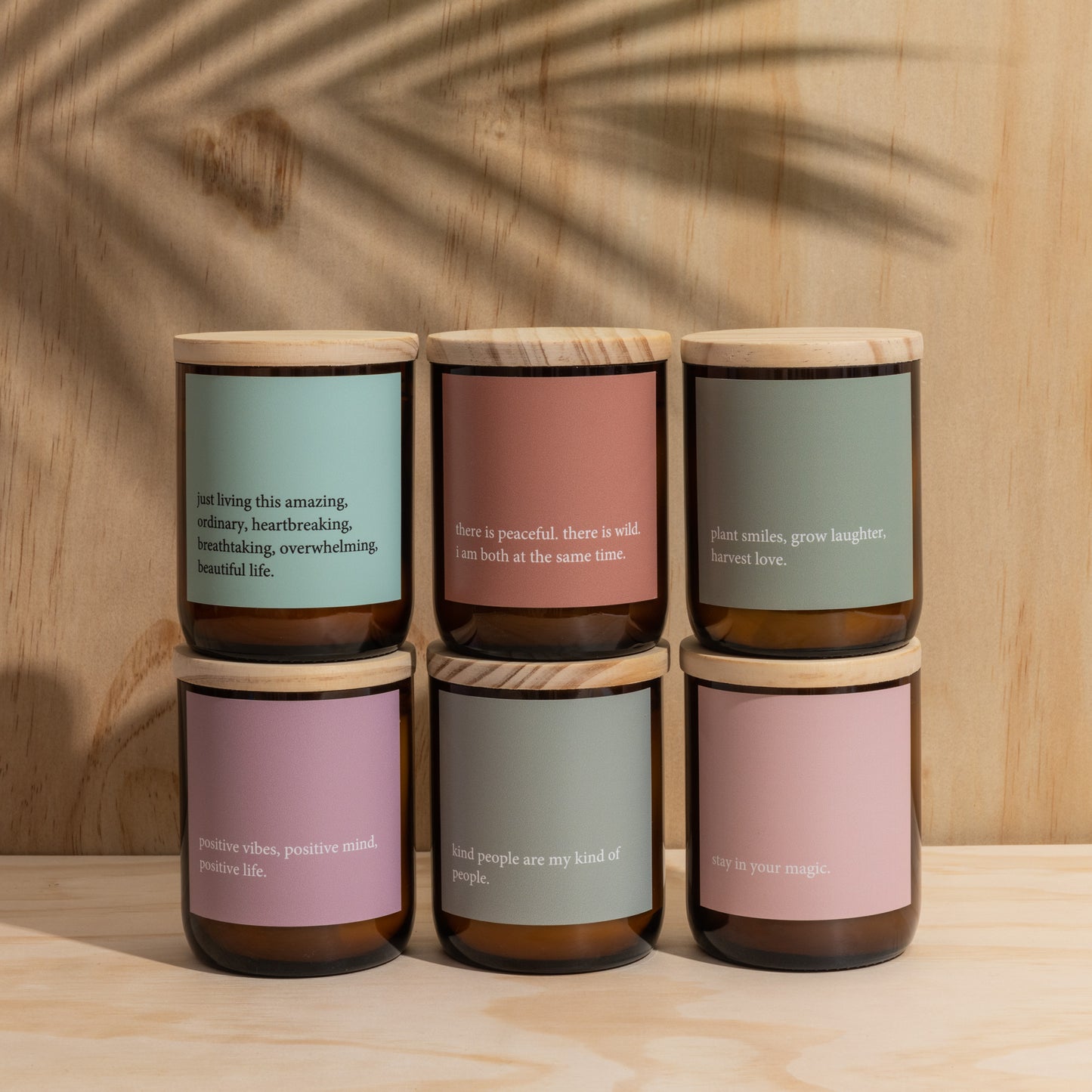 Heartfelt Quote Candle - magic