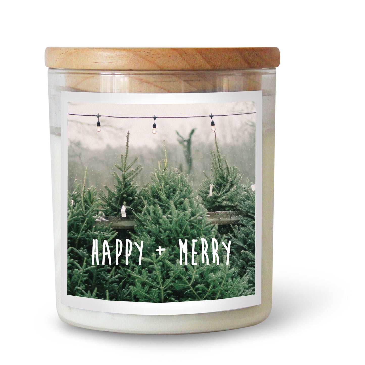 Happy + Merry Christmas Soul Candle