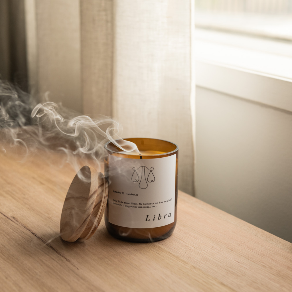 Zodiac Mid Candle - Libra