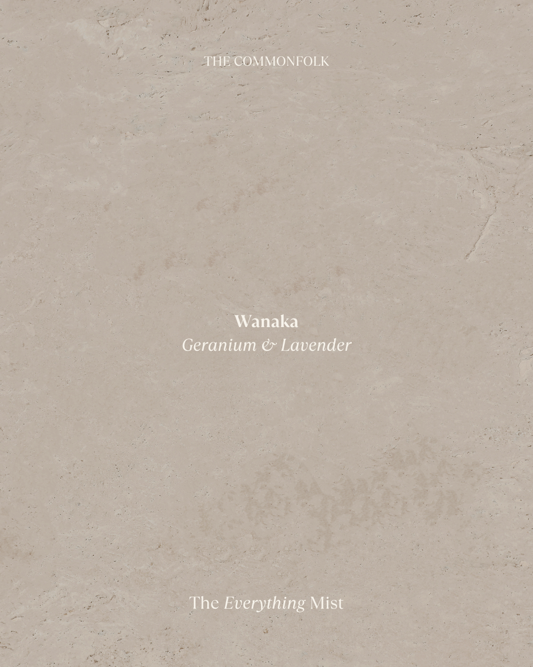 Product packaging with 'The Commonfolk' branding on a textured beige background