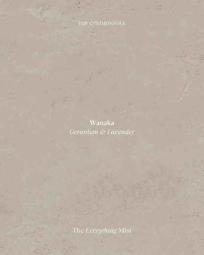 Product packaging with 'The Commonfolk' branding on a textured beige background