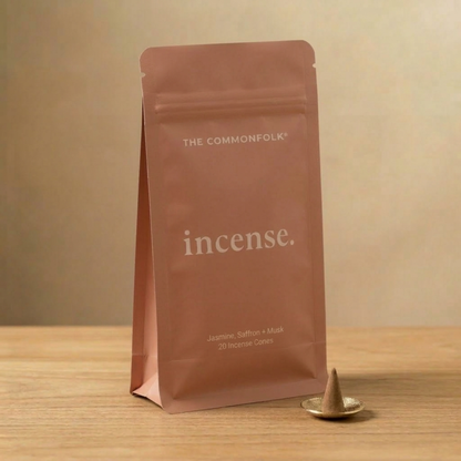 Keep It Simple Incense Cones / Biarritz - Jasmine, Saffron + Musk
