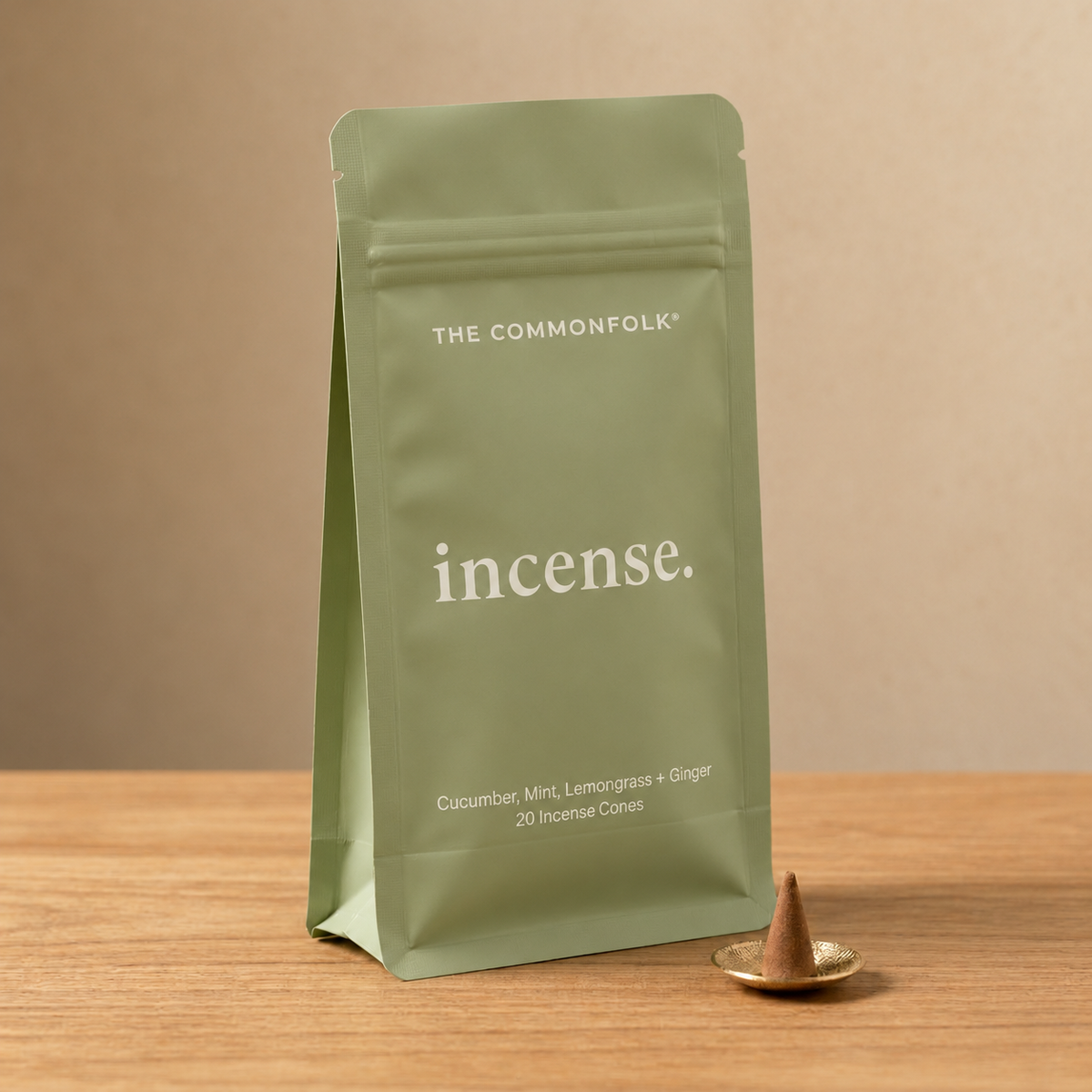 Keep It Simple Incense Cones / Hudson Valley - Cucumber, Mint, Lemongrass + Ginger