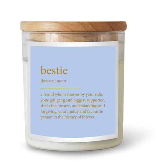 FOIL Dictionary Meaning Bestie Candle