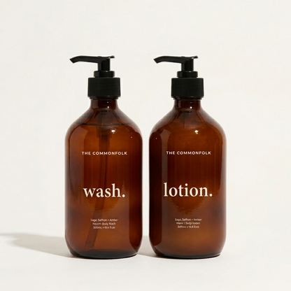 Keep It Simple Wash+Lotion Kit - Amber