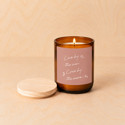 Moon+Sun ~ Happy Days Candle
