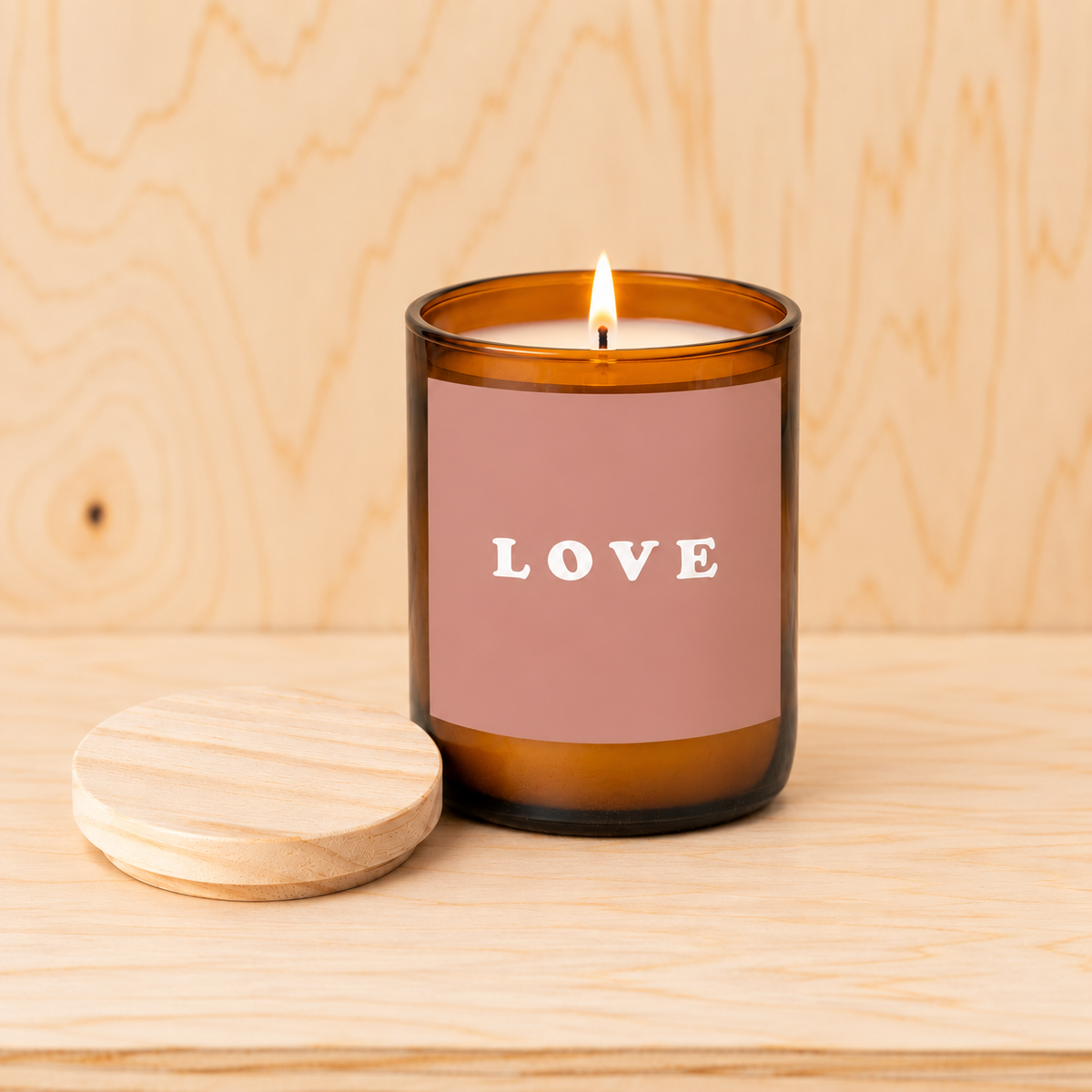 Love ~ Happy Days Candle