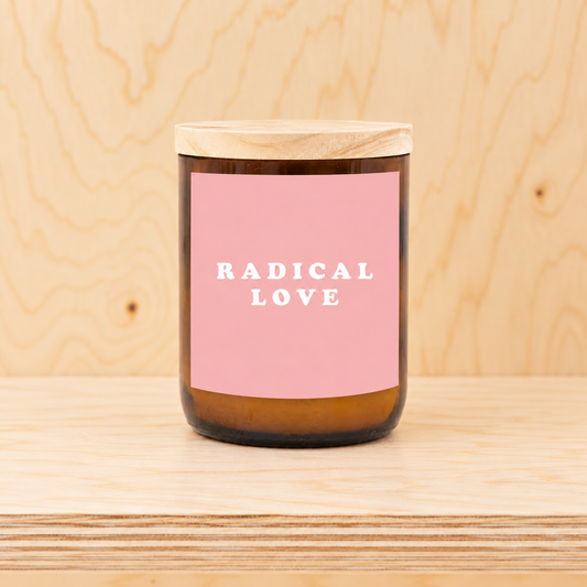 Radical Love ~ Happy Days Candle