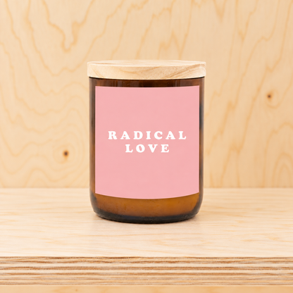 Radical Love ~ Happy Days Candle