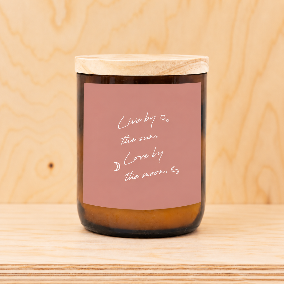 Moon+Sun ~ Happy Days Candle