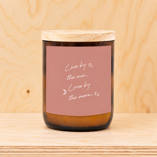 Moon+Sun ~ Happy Days Candle