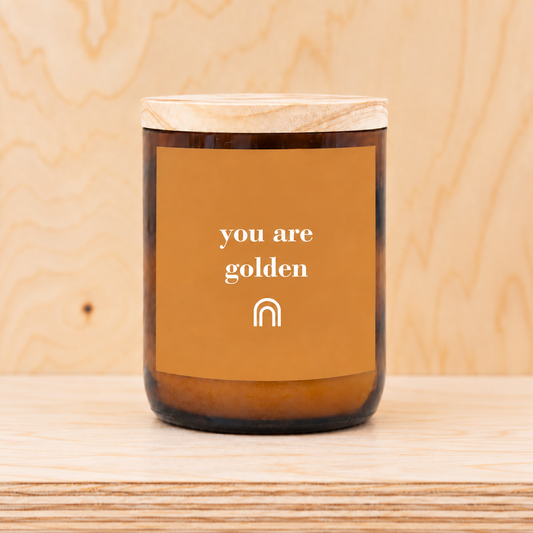 You Are Golden ~ Happy Days Candle